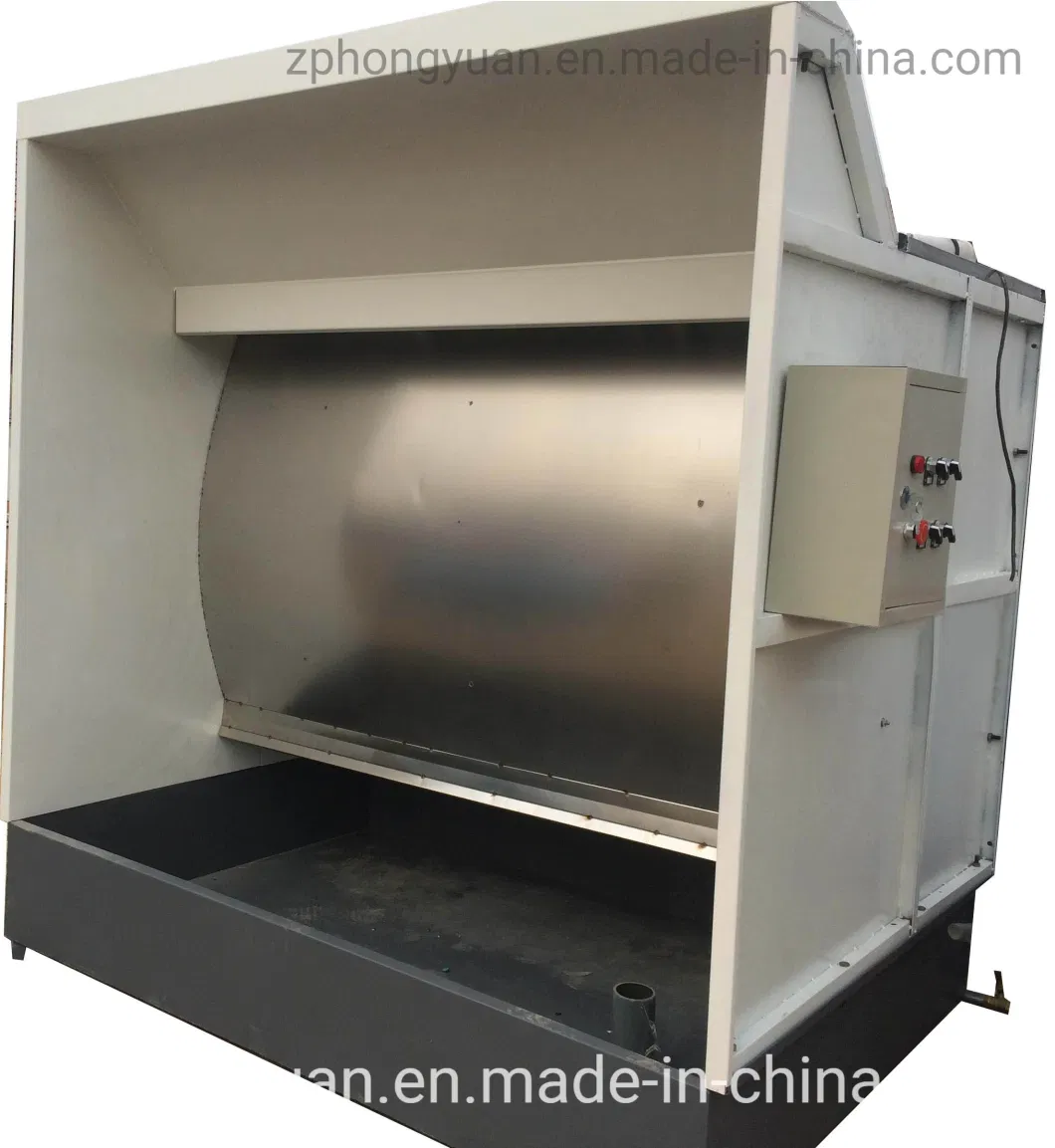 Hongyuan Floor Model Industrial Open Face/Open Front Booths with CE Certification and Spray Paint Booth